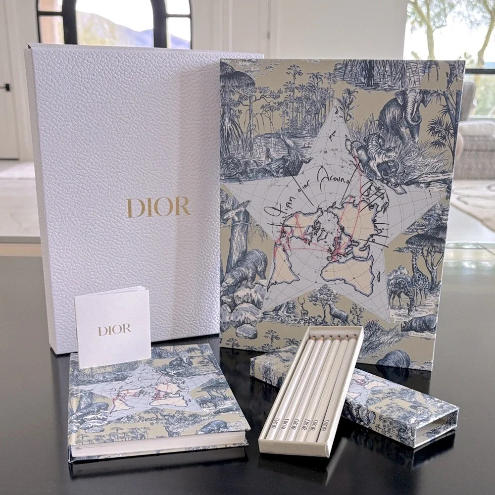 DIOR Office Set “Around the World” Motif